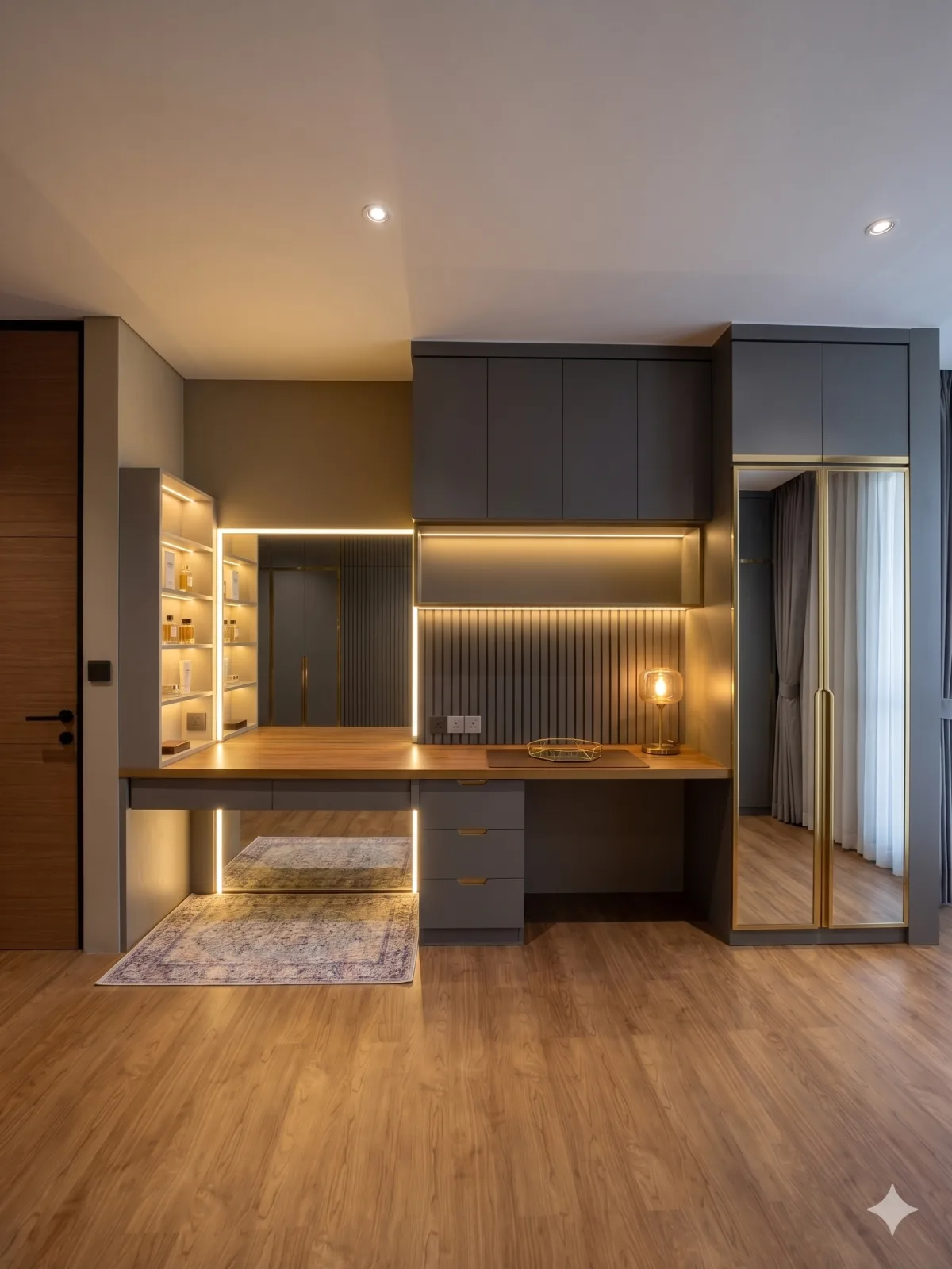 Bench Cabinet Hallway Custom