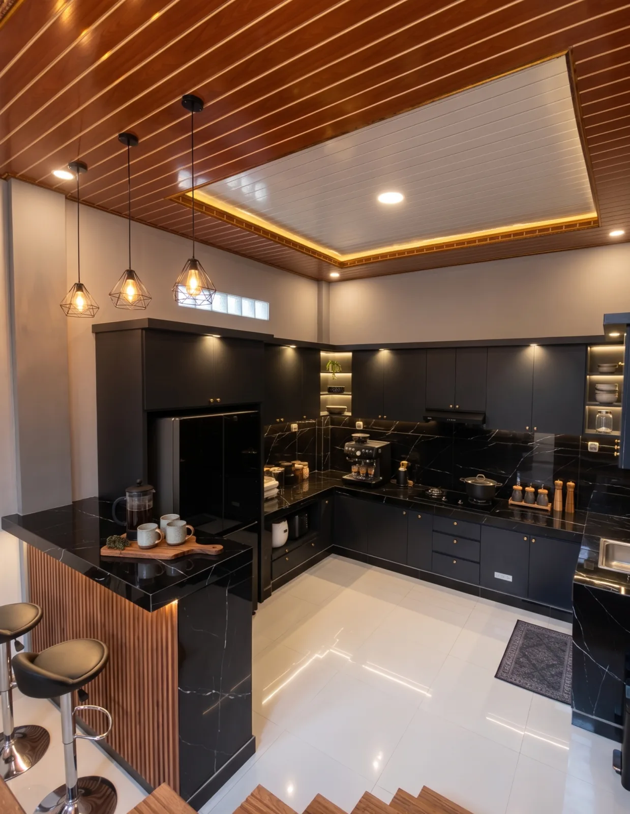 Kitchen Set Abu Modern