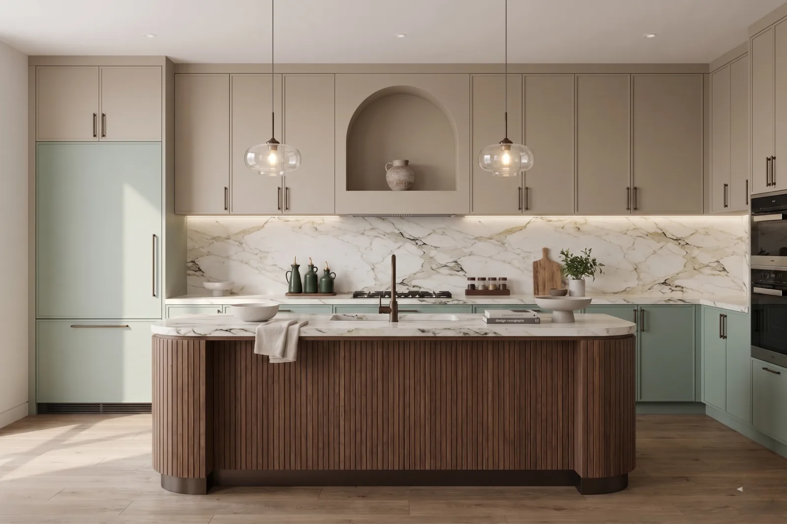 Kitchen Set Marmer Elegan