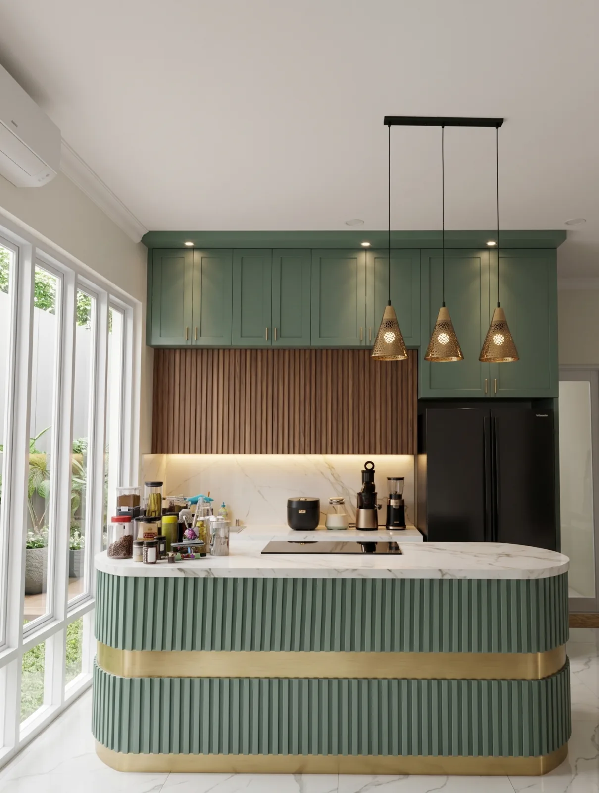 Mini Bar Custom Bawah Tangga
