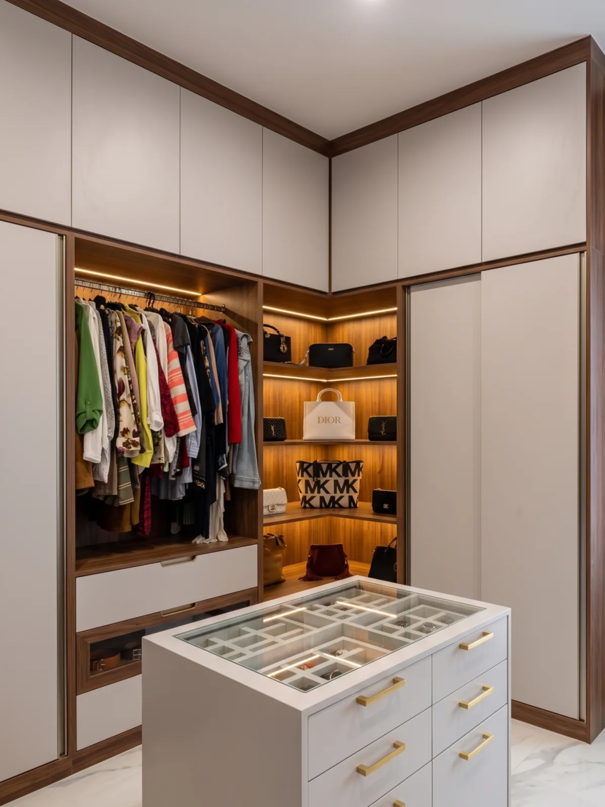 Walk-in Wardrobe Display