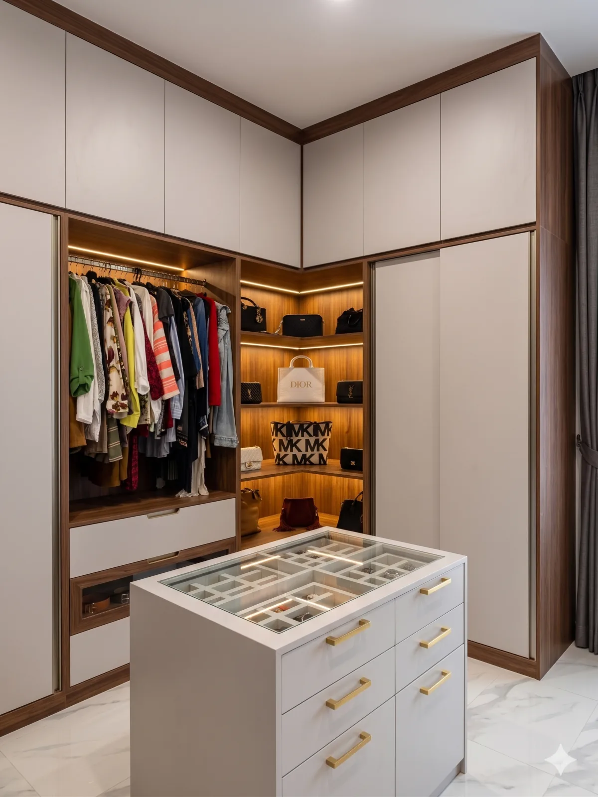 Walk-in Wardrobe Display